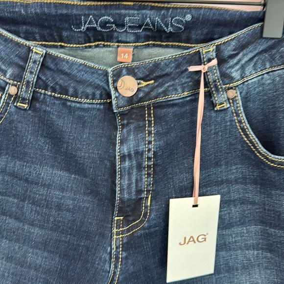 NEW JAG Jeans Eddy Released Hem Ankle Women's size 14 - Picture 4 of 9